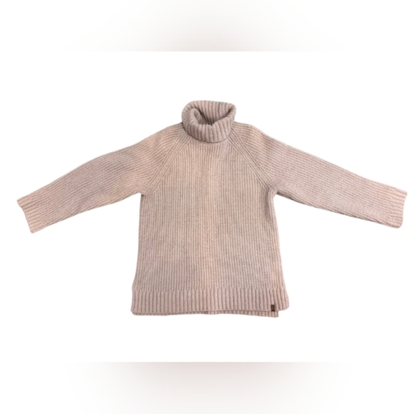 Roots Knit Turtleneck EUC Dusty Rose Longsleeve Size Medium - Picture 5 of 10